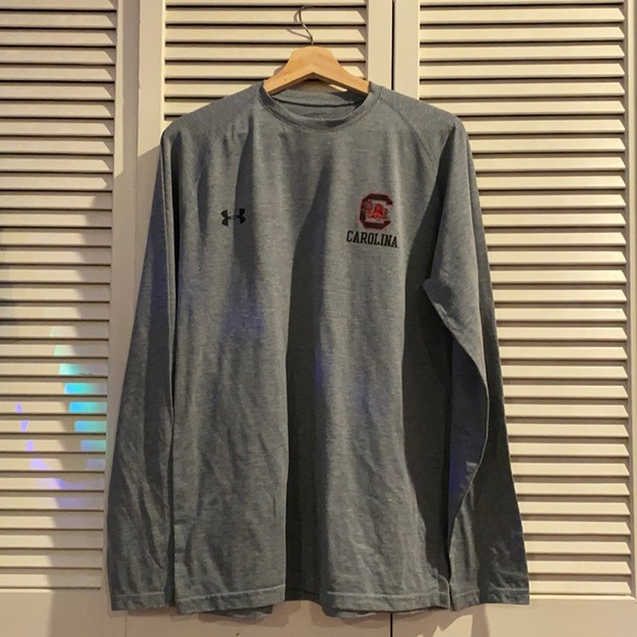 Long sleeve gray Carolina Gamecocks shirt - Picture 3 of 7